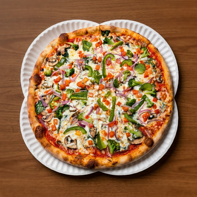 LG Veggie Lovers Pizza.